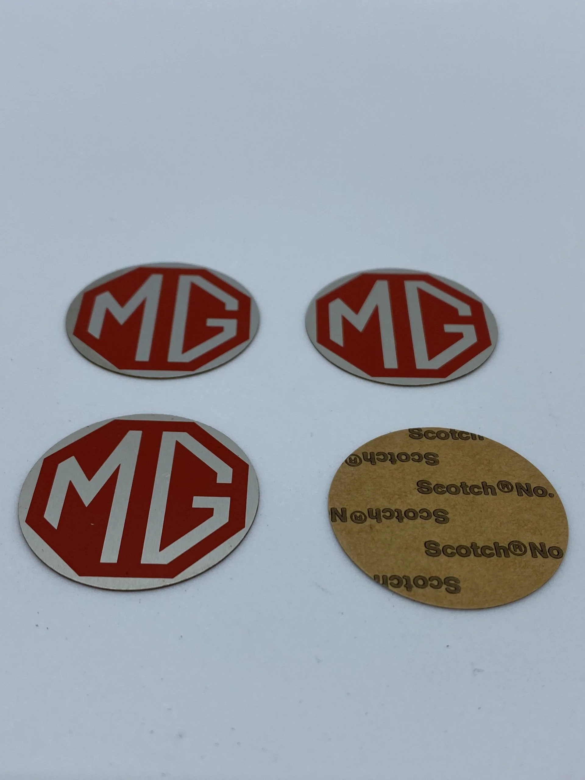 MG METRO WHEEL CENTRE CAP BADGES (4PK) - Image 2