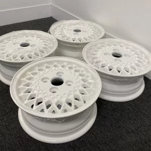 Metro 13" A-Series Lattice Wheels - Silver (Set of 4) - Image 3